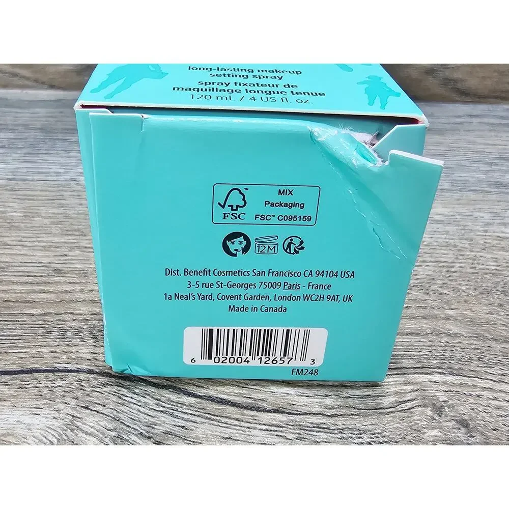 Benefit The Porefessional Super Setter Makeup Setting Spray 4fl.oz Full Size